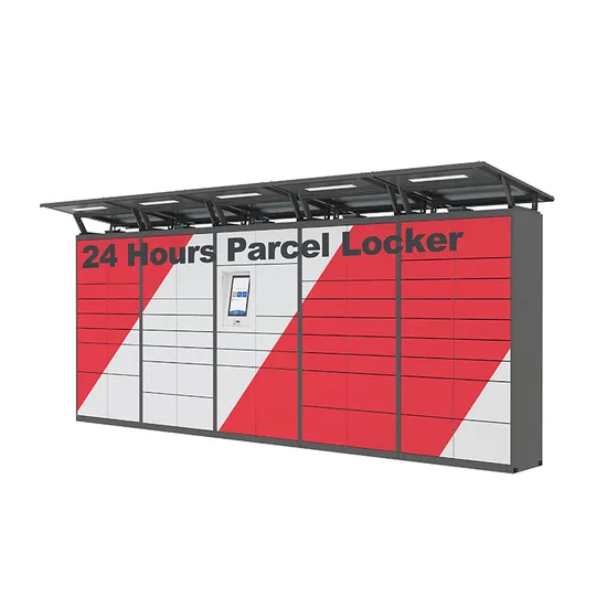 17inch Touch Screen Outdoor Electronic Smart Parcel Locker