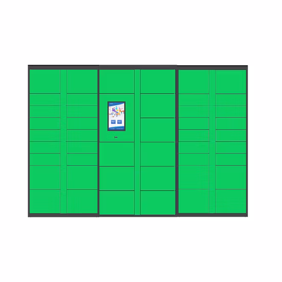 17inch Touch Screen Outdoor Electronic Smart Parcel Locker