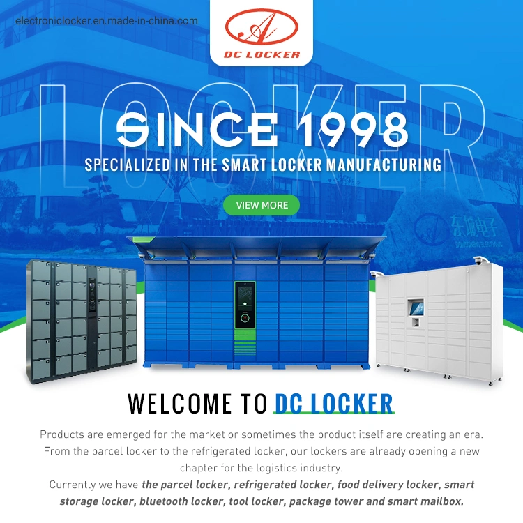 Waterproof Locker System Smart Refrigerated Locker for Storage Fresh Food