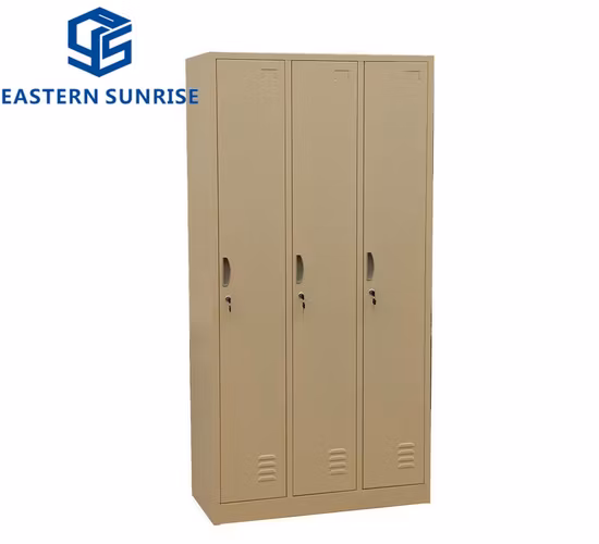 School Student 3 Door Metal Laundry Locker