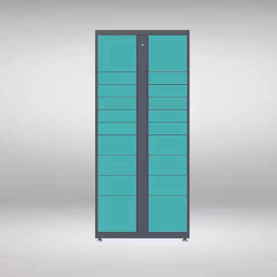 Latest Design Outdoor Intelligent Parcel Delivery Electronic Locker